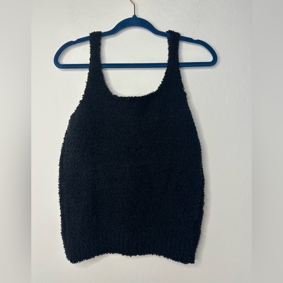 Skims Cozy Knit Tank in Black size 2X/3X - Picture 6 of 12